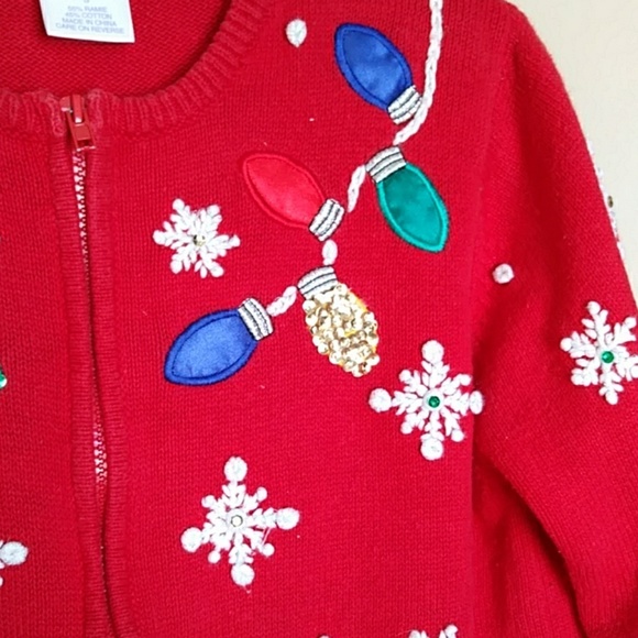 Christmas Sweater Avon Vintage Sweater - Picture 4 of 7